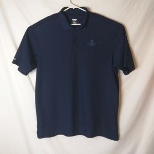 Izod Mens Golf Polo Shirt Size XL Blue